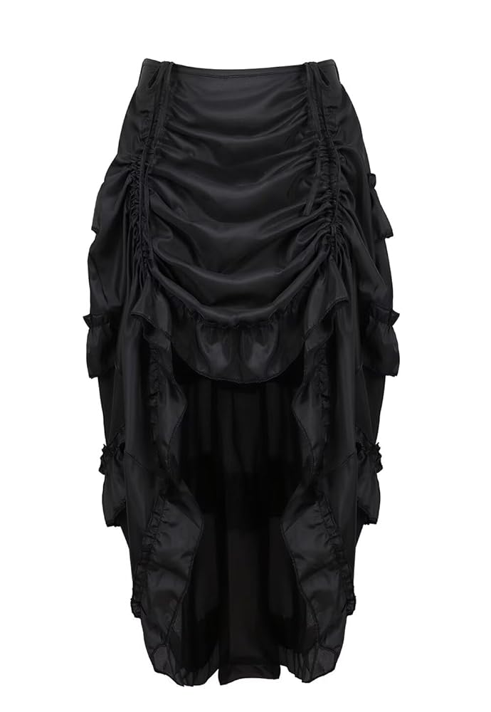 poI 美品 frill bustier skirt black poI 美品 frill bustier skirt black